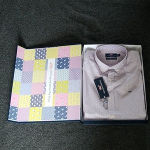 Brand New Vineyard Vines Whale Shirt sz Small